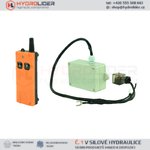 Rádiové ovládání pro hydraulické agregáty