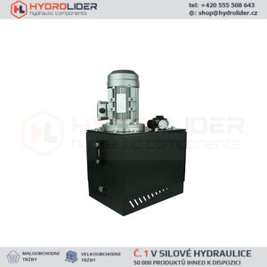 Agregát hydraulický 1,4 l / min. 223 bar, 20 l, 0,75 kW