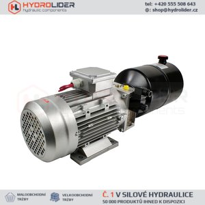 Agregát hydraulický napětí 380V (400V) s výpustný ventil