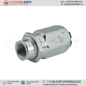 Hydraulický dvoucestný škrtící ventil  VRB 1/2"
