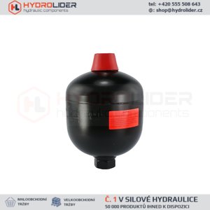 Hydraulický membránový akumulátor tlak - 5L kapacita, nabíjecí tlak: 100 bar
