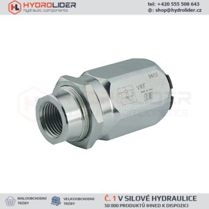 Hydraulický jednosměrný škrtící ventil VRF 3/4"